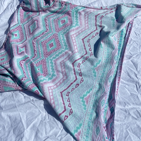 Very Gently Used Women’s Scoop Neck Top No Tags- Best Guess L/XXL, Ties on Sides - Picture 10 of 17